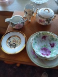 Variety of Plates, Covered Dish & Miscellaneous Pieces