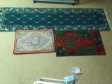 Rugs - Runner & 2 Throw Rugs