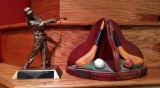 Golf Trophy & Bookends