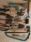 Tool Lot - Saw, Garden Tools, Hatchet & Pruners