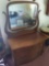 Vintage oak dresser - Mirror - 4 draws 38x28x58