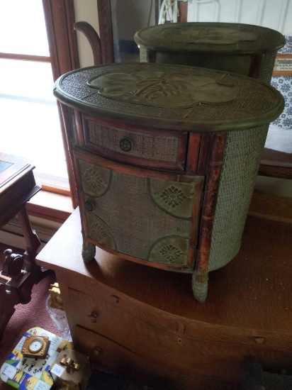 Palm Tree Night Stand 21x15x21