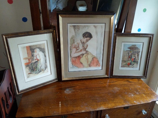 Vintage Picture Lot - Ladies pics in 120