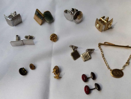 Cuff Links, Tie Pins