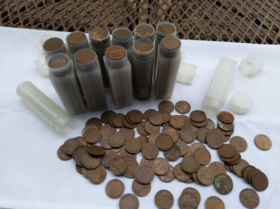 Wheat Penny & Older Date Penny Lot - Variety of Dates