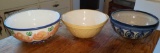 Green's Mixing Bowl w/2 Additional Bowls