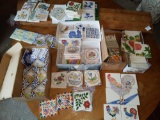 Neat Animal & Floral Tile Lot