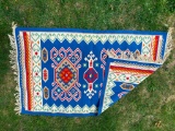 Bright Multi Color Rug - Blue 34