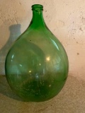 Huge Green Glass Vase 17