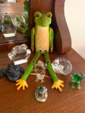 Frog FIgurine Lot - 1 Orrefors Crystal