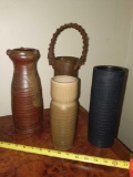 Pottery Vase Lot