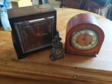 3 Small Clock Lot - Untested