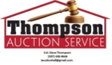 Contact Thompson Auction Service for information regarding your next auction. Booking now for 2021 -