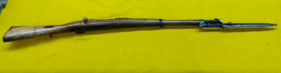 1895 Chilean Mauser Carbine 7x57 Caliber Rifle with Bayonet SN-A5464