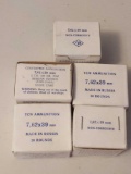 100 Rounds TCW 7.62x39, 122gr. FMJ Ammunition-Russia