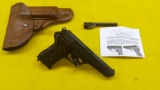 Czech Model CZ52, Semi-Auto 9x18, 6 Shot, Pistol with Holster, Cleaning Rod & Extra Magazine