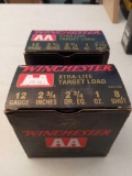 50 Rounds Winchester AA, 12 GA., 2-3/4
