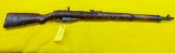Finnish Model 1939 Moisin-Nagant 762x54 Caliber Rifle, Free Floating Barrels, MFG by Seiko - 1942,