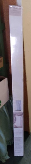 White 1" Light Filtering Mini Blind 52x64