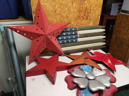 Stars & Stripes Home Decor Lot