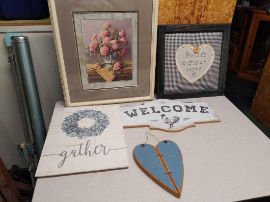 Wall Hanging Decor Lot