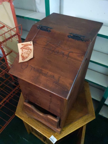 Tater & Onion Bin - Solid Pine 11.5"x17"x24"