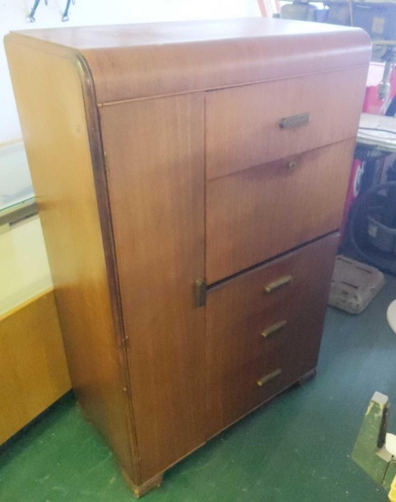 Wardrobe-Desk Chest (All in One) 38"x21"x58"