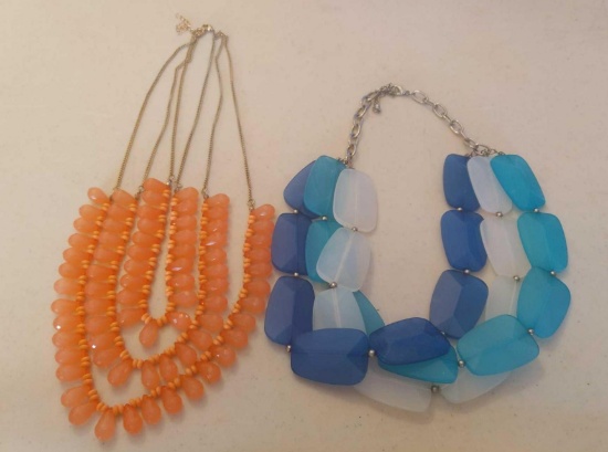 Pair of Colorful Necklaces
