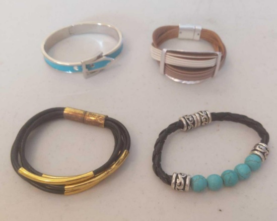 4 Bracelet Lot