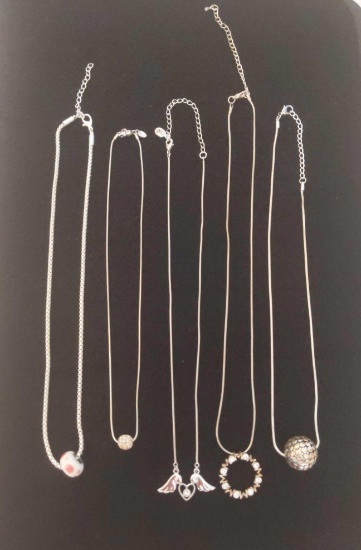 5 Necklace Lot