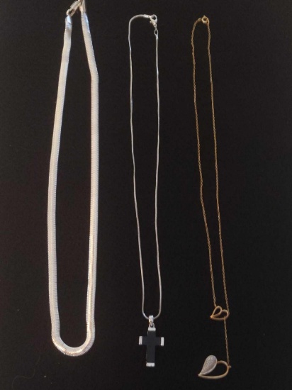 3 Necklace Lot