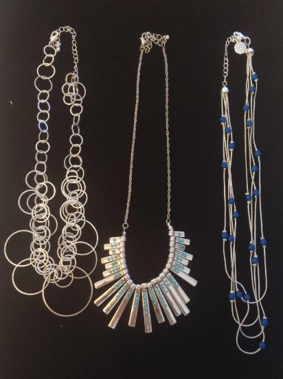 3 Necklace Lot - One Liz Claiborne