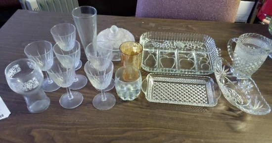 Glassware Lot