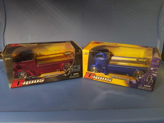 2 D-Rod$ - 1947 Coe 1:24 scale Jada Toys