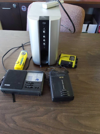 Portable Radio & Sub Woofer Lot