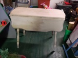Unfinished Drop leaf Table 36x15x29