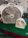 Lasko Weather Shield & Small Honeywell Fan Lot