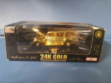 Racing Champions 24K Gold Plated Commemorative Series 1of4998