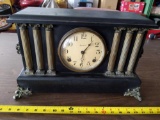 Vintage Mantle Clock untested, no key