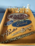 Lincoln, AMC & T-Bird Car Ornaments or Emblems