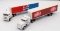 Ertl Advertising (Pepsi - Dr. Pepper) Tractor Trailers
