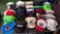 25 - Cap/Hat Variety Lot- Austin, MN, Sports, & More in Tote