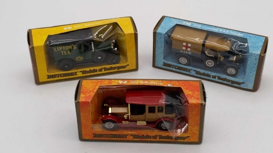 3 Matchbox Models of Yesteryear