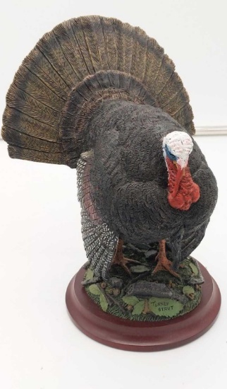 "Turkey Strut" Statue by Tim Wolfe 366/1250 9"