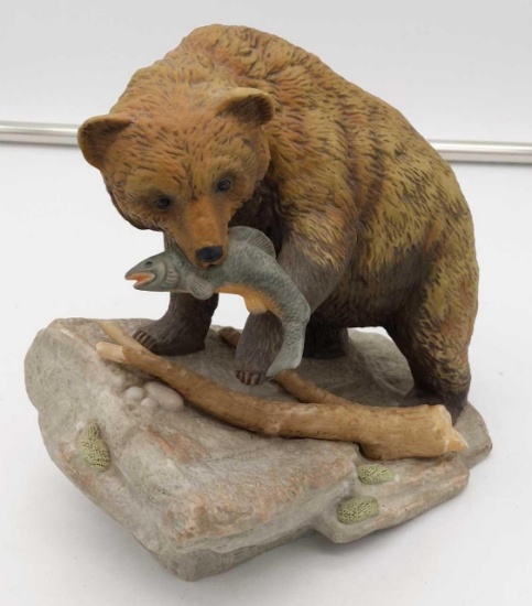 Brown Bear - Masterpiece Porcelain Figure 7"