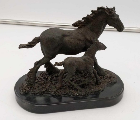"Running Free Mare & Foal" Anheuser-Busch Collection Piece