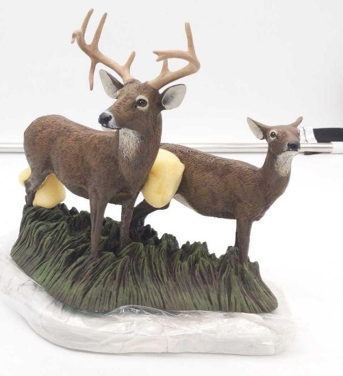 "Fall Retreat" Sculpture by Bob Travers - The Danbury Mint 9"