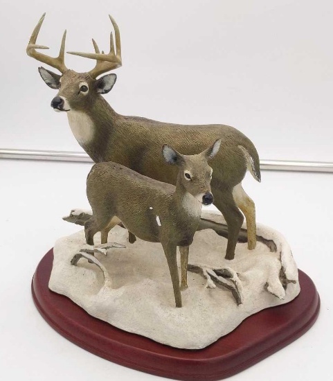 "Snowbound" Sculpture by Bob Travers - Danbury Mint