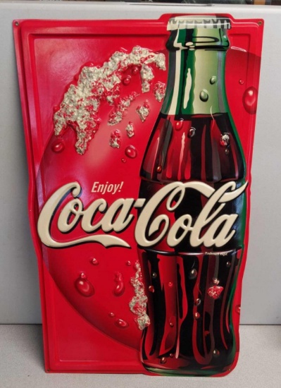 Coca-Cola - RTC Plastic Sign w/Gromet Holes