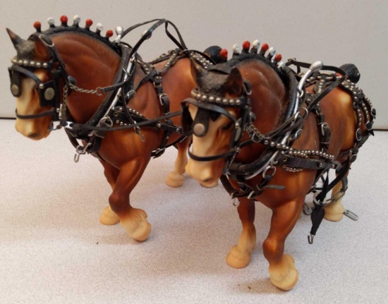 Vintage Breyer Clydesdale Team
